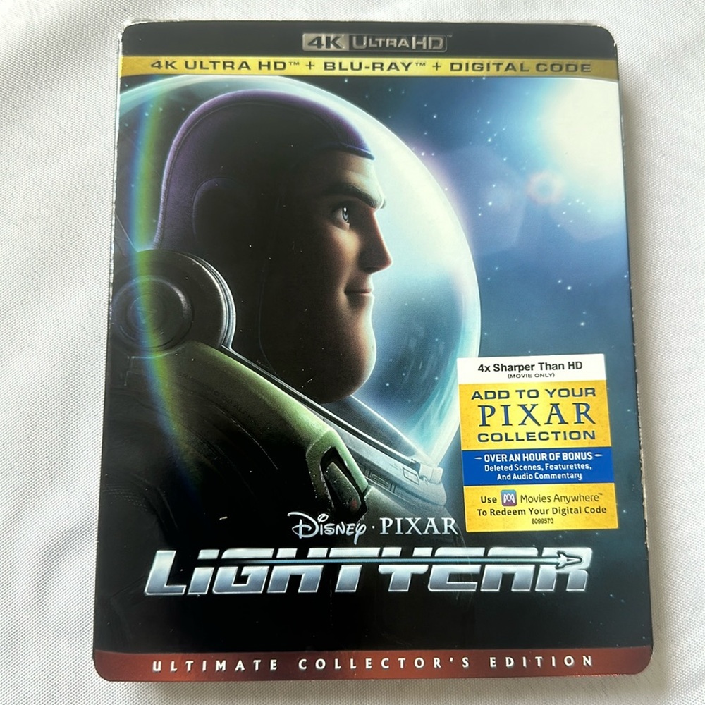Lightyear Blu-Ray Disney New‎